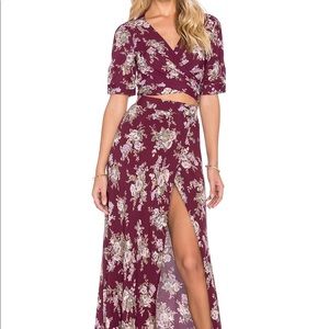 Flynn Skye That’s a Wrap too and Maxi Skirt large